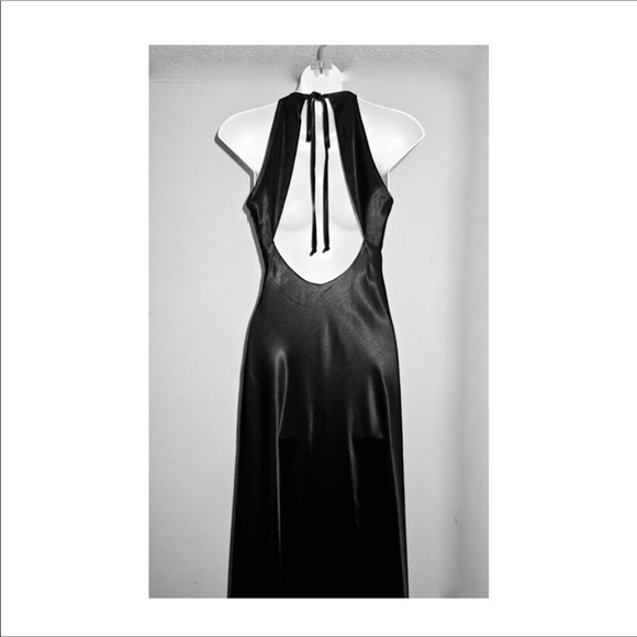 Gorgeous Vintage Silk Evening Gown - Picture 5 of 7